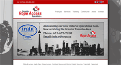 Desktop Screenshot of cras.ca